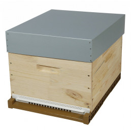 Pribois ruche dadant 10 cadres + cadres /sans hausse