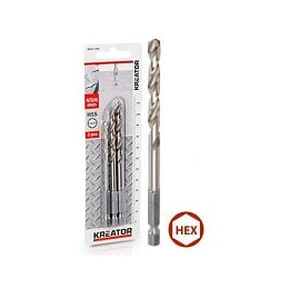 Forets À Métaux Hss Ø 4-5-6 Mm - 3 Pièces