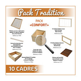 Tradition pack confort dadant 10 sans toit