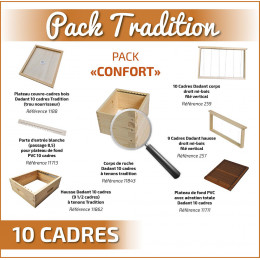 Tradition pack confort dadant 10 sans toit