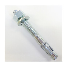 Blister 2 tiges scellement chimique avec rondelle + écrou