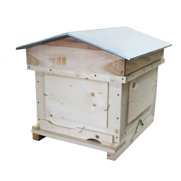 Pribois ruche d'observation dadant 10 cadres - vitrée