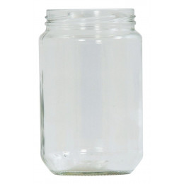 Pot verre 'réserve' 750 ml / 1kg TO 82 / pack de 6