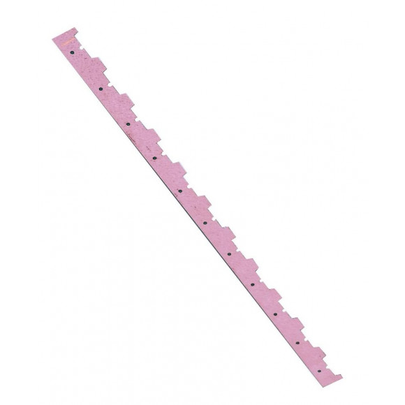 Bande d'écartement métallique / 375mm / 9 cadres