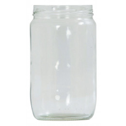 Pot verre 'normal' 370 ml / 500g TO 63 / pack de 12