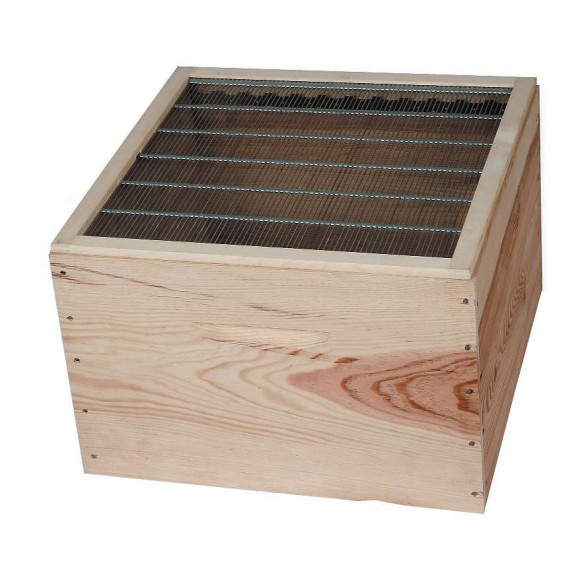 Grille à reine métallique avec encadrement / dadant 10