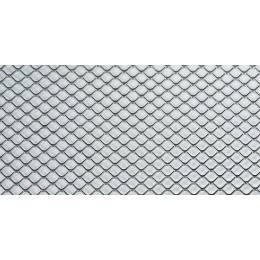 Grille de fond inox / le mètre