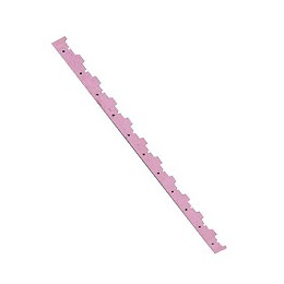 Bande d'écartement métallique / 375mm / 9 cadres