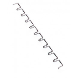 Bande inter-cadres métallique / 375mm / 10 cadres