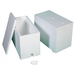 Ruchette polystyrène hd 6 cadres dadant