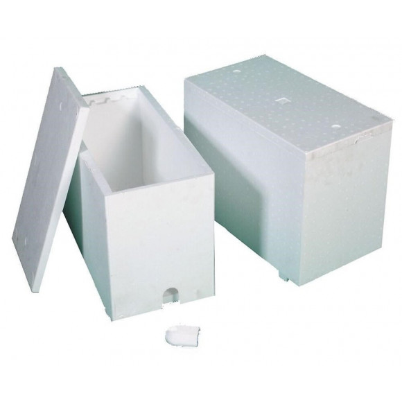 Ruchette polystyrène hd 6 cadres dadant