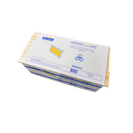 Lot de cadres - montés gaufrés cerclés / dadant corps