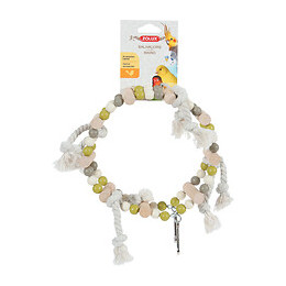 Balançoire roue pour oiseaux ZOLUX en bois et corde