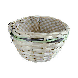 Nid pour canaris garni en osier