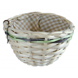 Nid pour canaris garni en osier