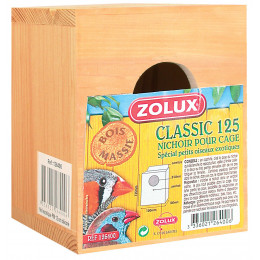 Nichoir pour cage ZOLUX Classic 125