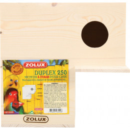 Nichoir à étage pour cage ZOLUX Duplex 250