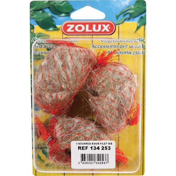 3 bourres sous filet