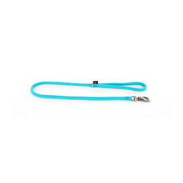 Laisse nylon rond uni 1m turquoise