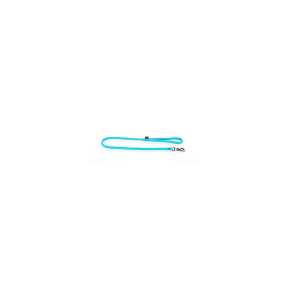 Laisse nylon rond uni 1m turquoise