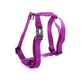 Harnais pour chien Croix violette en nylon 30/50cm