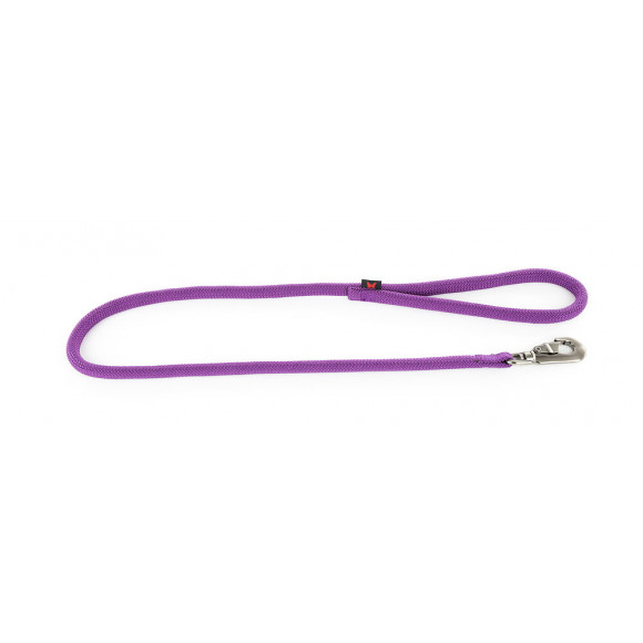 Laisse nylon rond uni 1m mauve