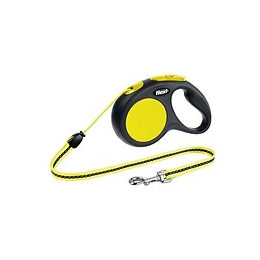 Laisse pour chien Flexi néon taille M