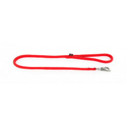 Laisse nylon rond uni 1m rouge