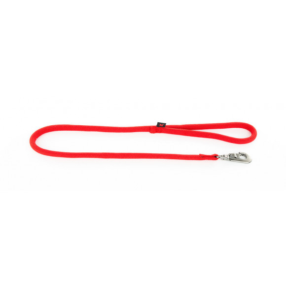 Laisse nylon rond uni 1m rouge