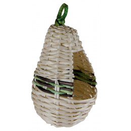 Nid pour oiseaux ZOLUX Poire en osier