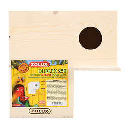 Nichoir à étage pour cage ZOLUX Duplex 250