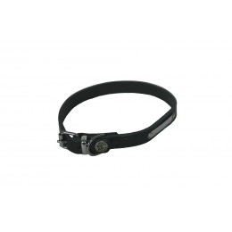 Collier pour chien riveté noir 10mmx30cm noir