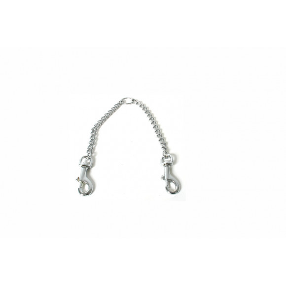 Accouple pour chien MARTIN SELLIER métal chaîne GM