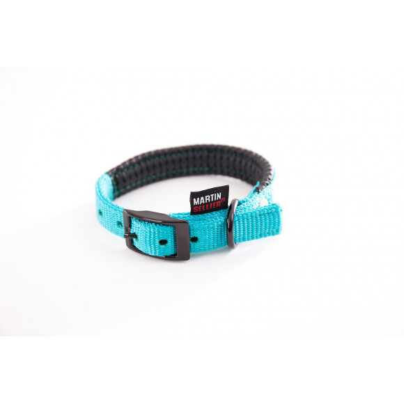 Collier pour chien Confort turquoise Longueur 65cm