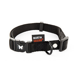 Collier pour chien réglable en nylon noir 109kg