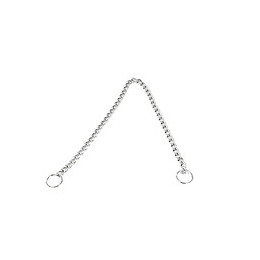 Collier pour chien métal étrangleur souple 70cm