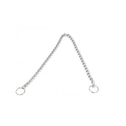 Collier pour chien métal étrangleur souple 80cm