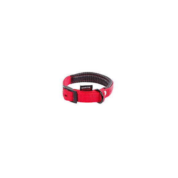 Collier pour chien MARTIN SELLIER Confort rouge