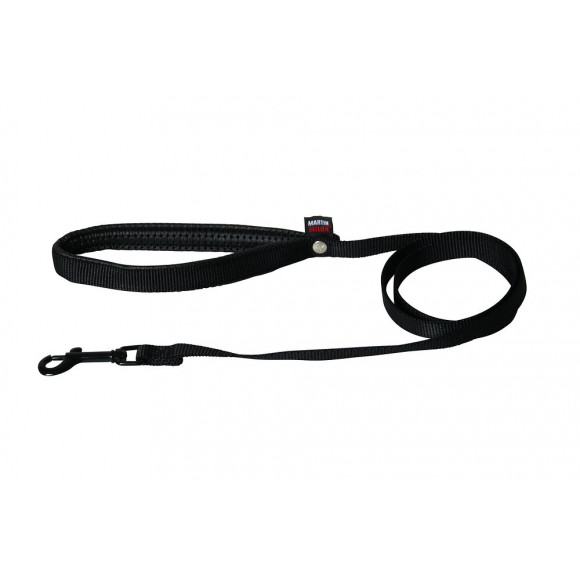 Laisse pour chien Confort noir Longueur 120cm