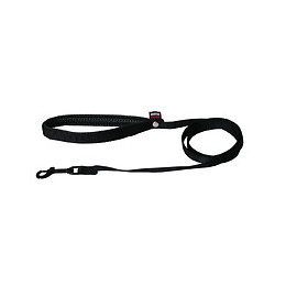 Laisse pour chien Confort en nylon noir 25mm