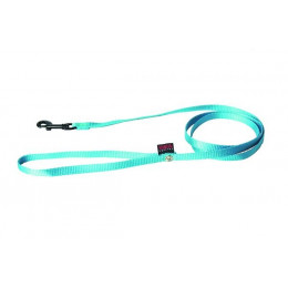 Laisse pour chien Confort en nylon turquoise 120cm