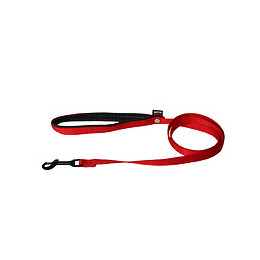 Laisse pour chien Confort en nylon rouge 120cm