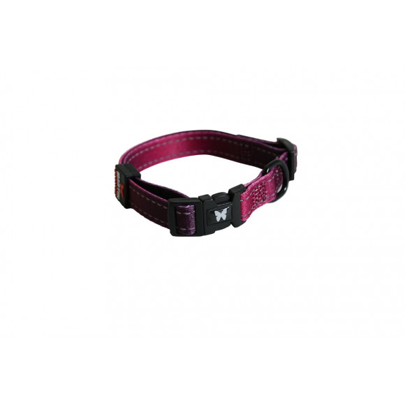 Collier pour chien Reflex bordeaux Longueur 45/65cm