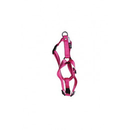 Harnais pour chien MARTIN SELLIER réglable en nylon rose 17 cm