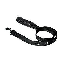 Laisse pour chien Pattes silver en nylon 16mmx100cm