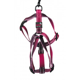 Harnais pour chien Reflex bordeaux Longueur 70/90cm