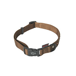 Collier pour chien Papillon orange en nylon 45/65cm