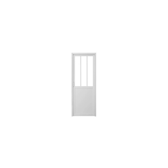 Bloc-porte VITRAL Blanc 204x93 Gauche