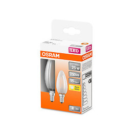 LED Retrofit CLASSIC B 25 FR 2.5W/2700K E14