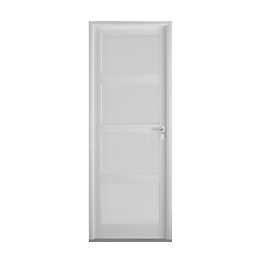 Bloc-porte OLIVA2 4 panneaux en MDF 204x73 H72 Droite